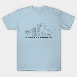 I want to believe- Crypto edition T-Shirt